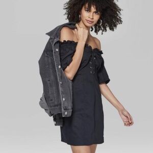 Wild Fable Puff Sleeve Dress